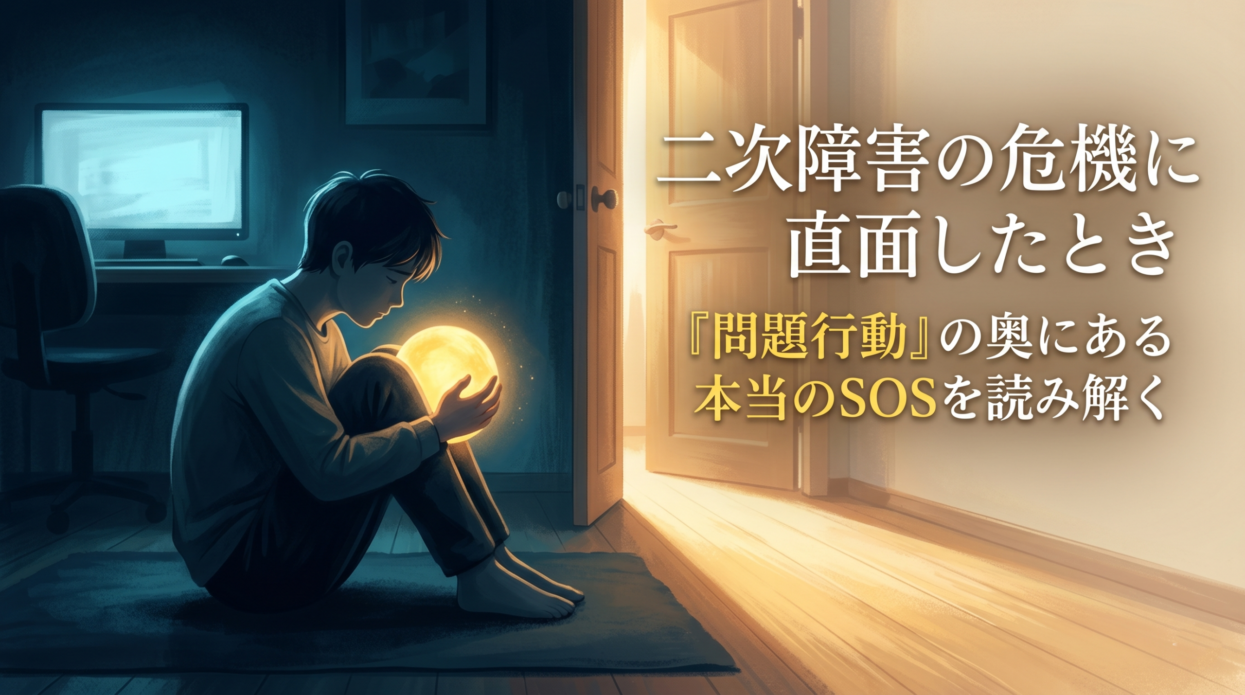 二次障害の危機に直面したとき〜問題行動の奥にある本当のSOSを読み解く